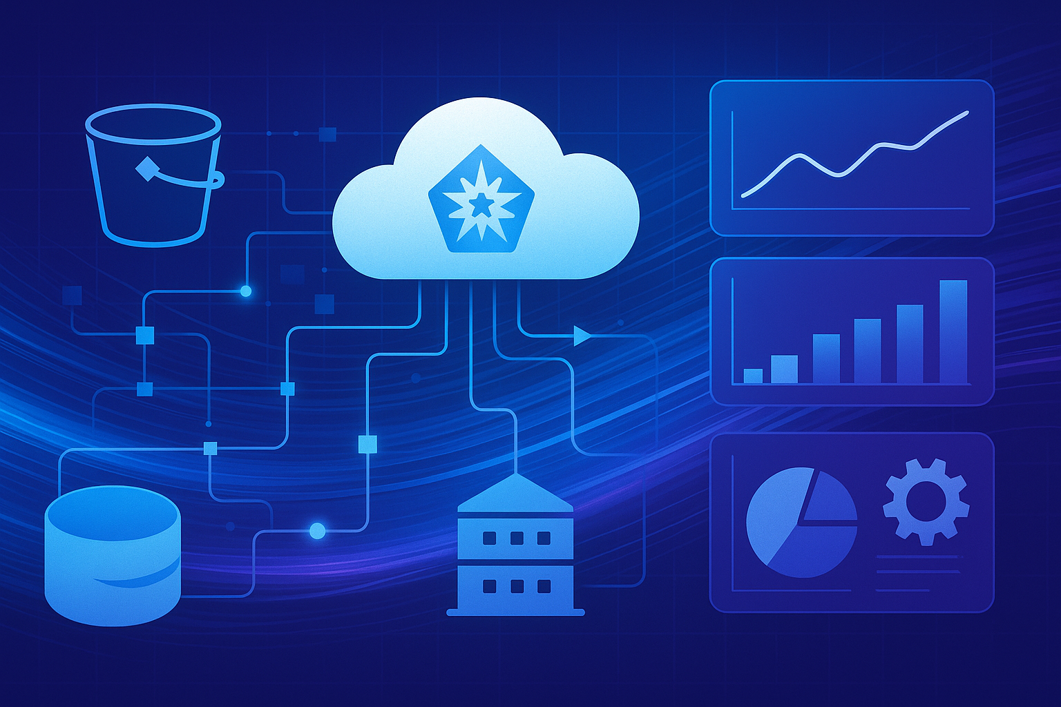 SourceTree logo with a blue background.